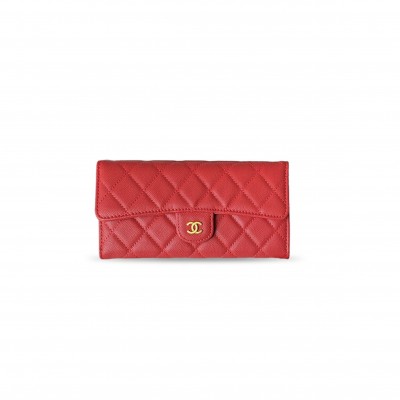 CHANEL LONG ZIPPER WALLET A80758 (19*10.5*3cm) 